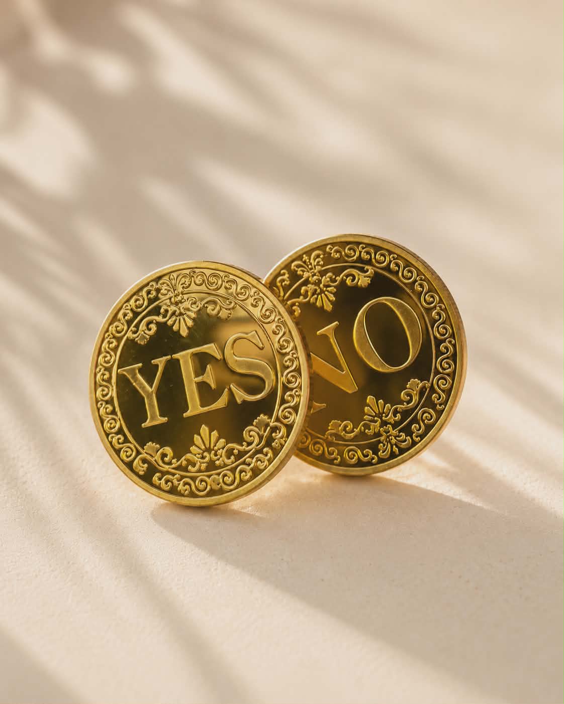 Yes or No Decision Coin