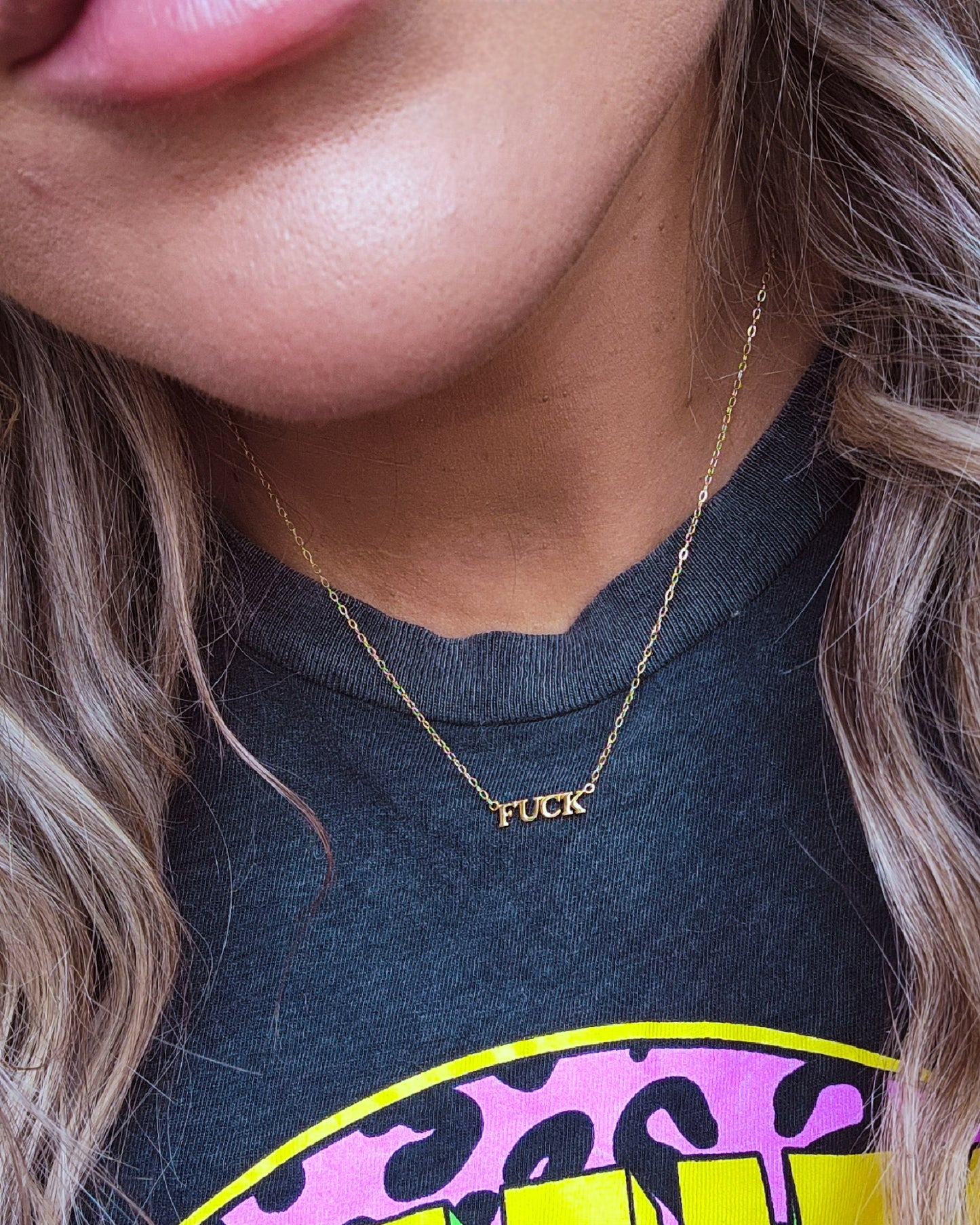 I.D.G.A.F Necklace