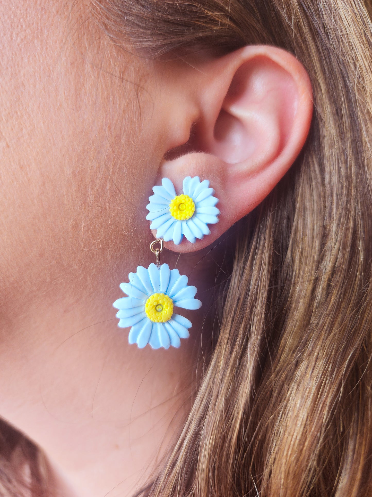 Daisy Flower Earrings