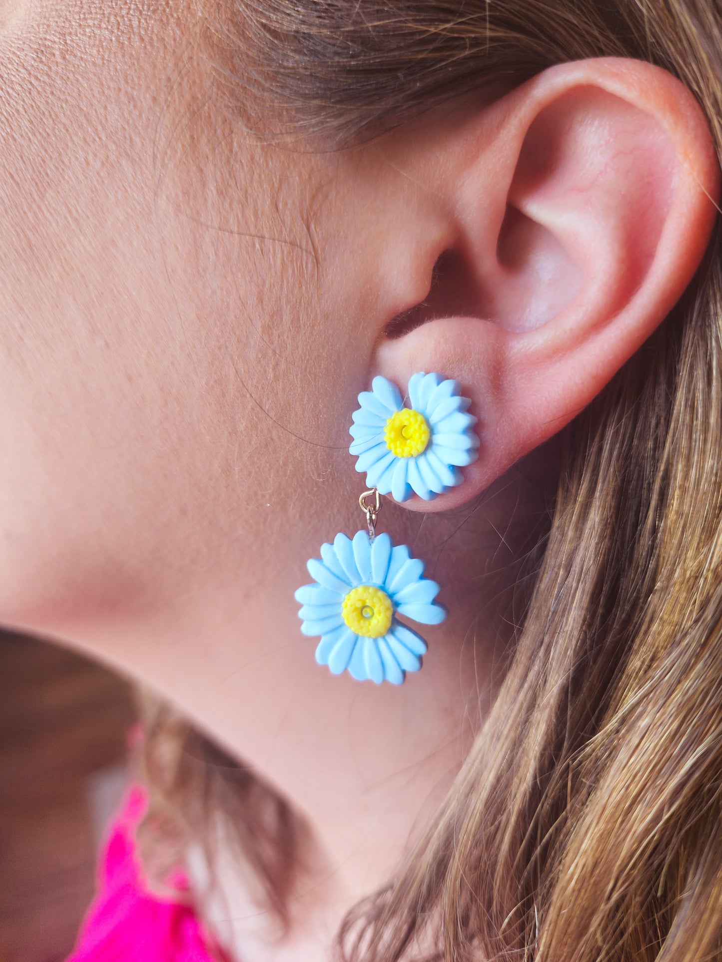 Daisy Flower Earrings