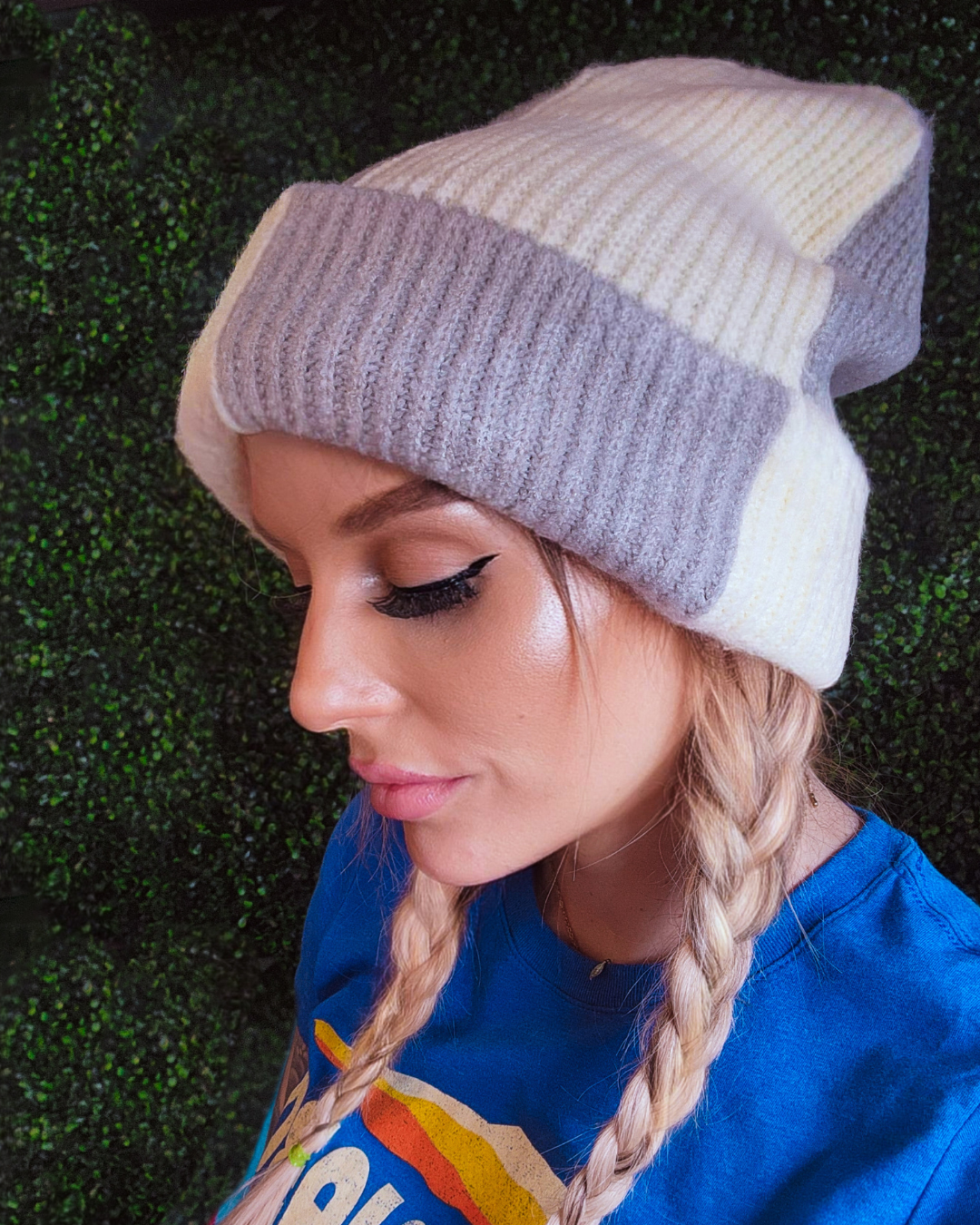 Check it Out Knitted Beanie
