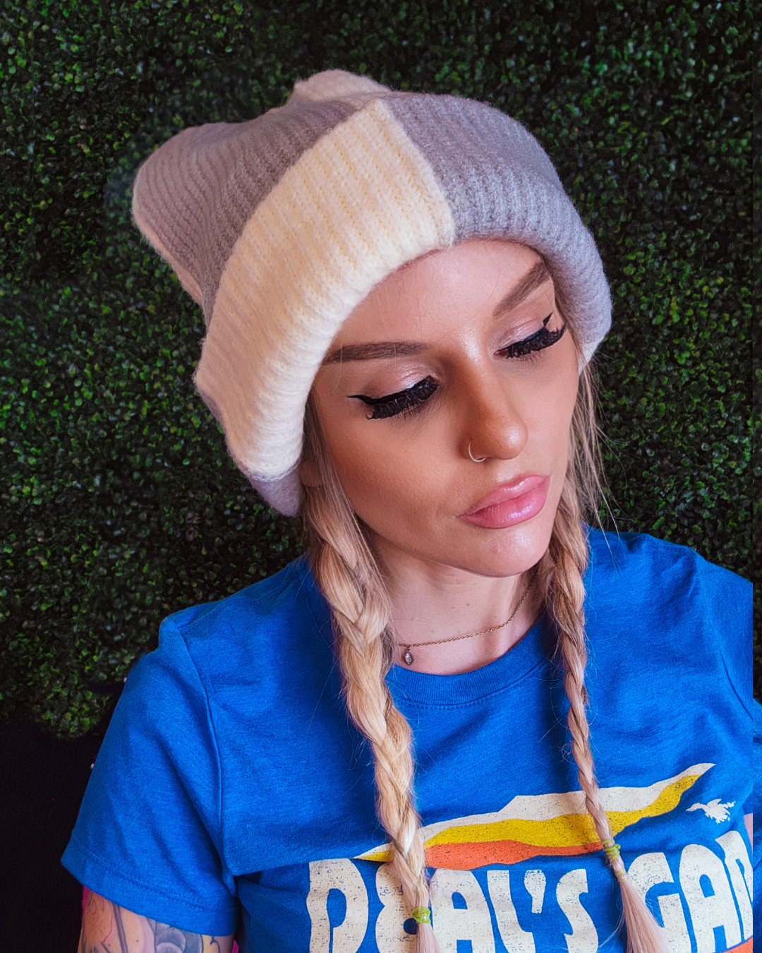 Check it Out Knitted Beanie