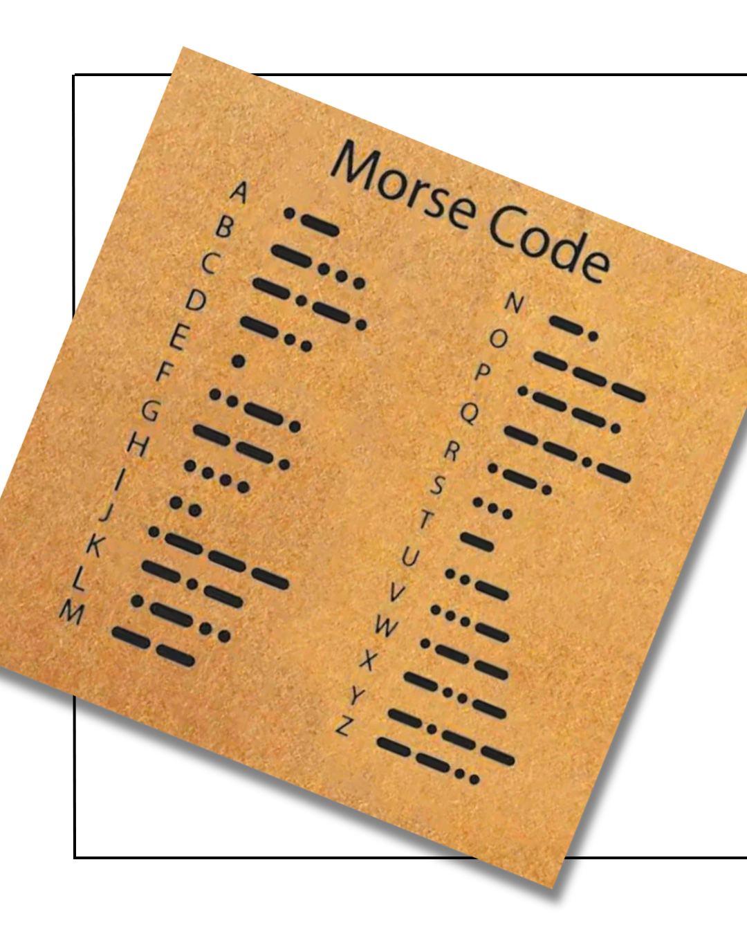 BFF Morse Code Bracelet