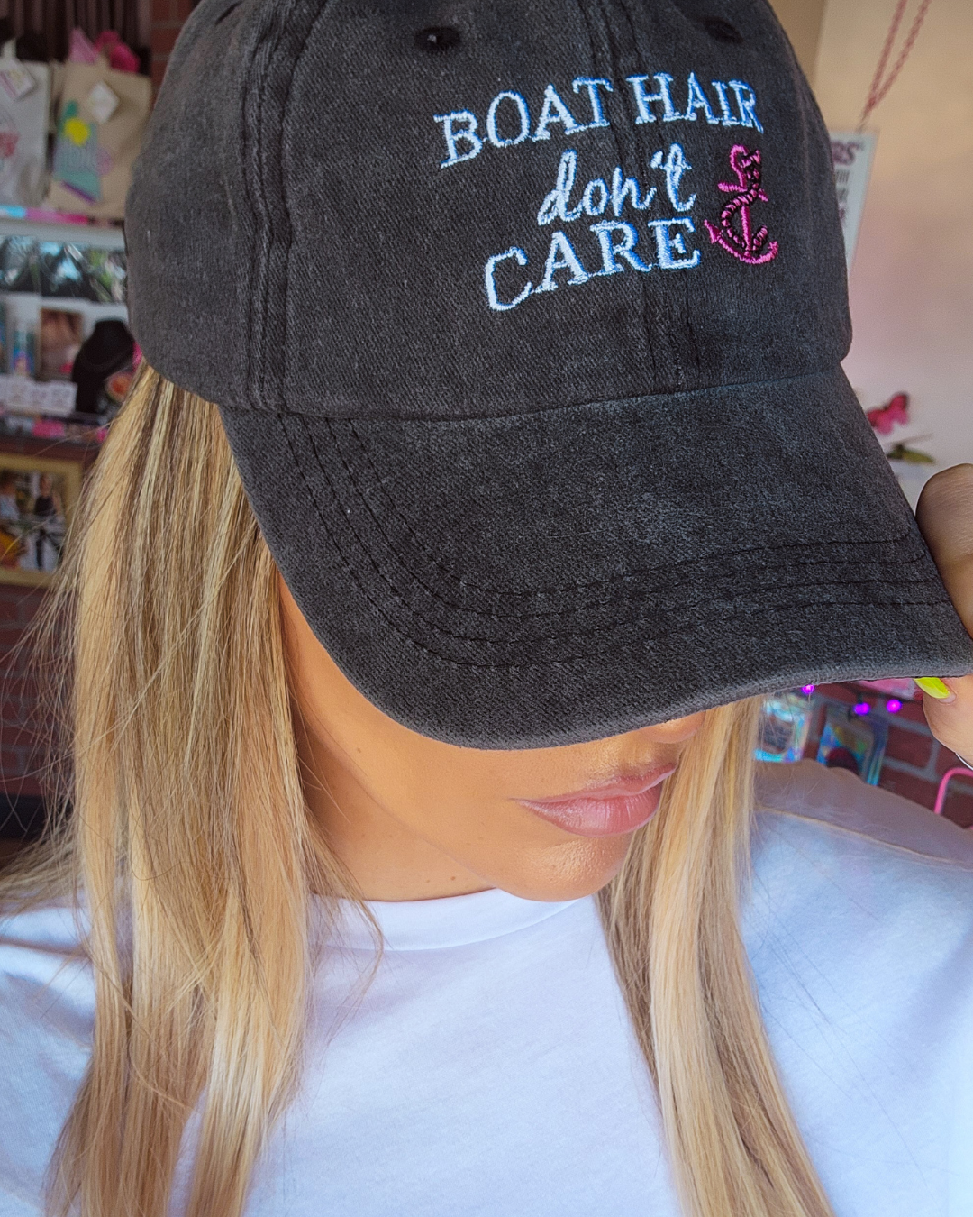 Boat Hair Don't Care Hat