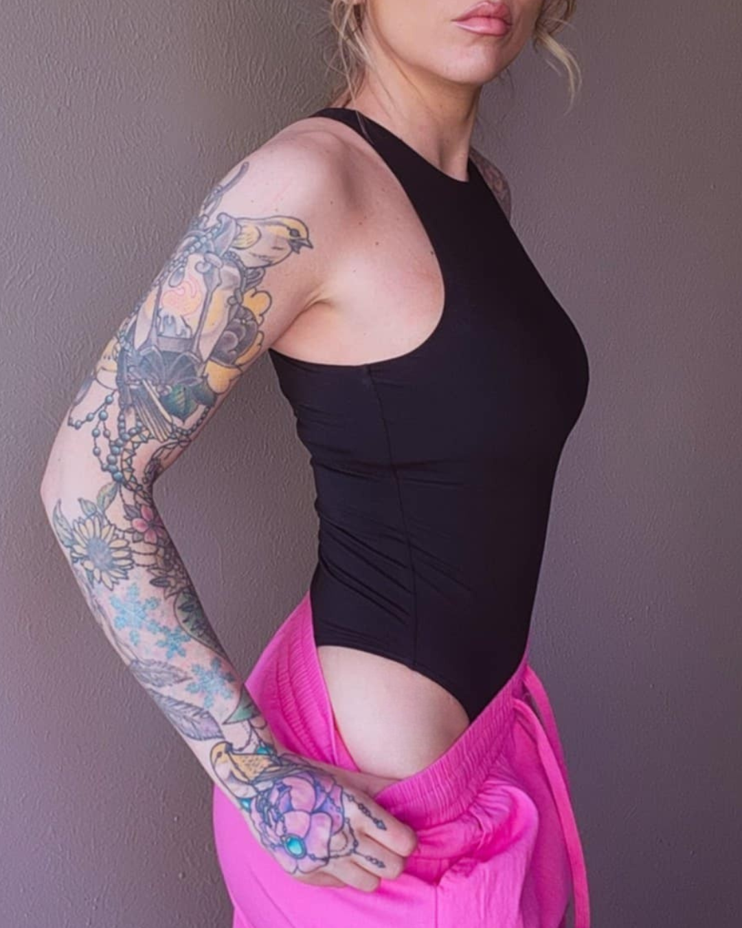 Black 90s Dream Bodysuit