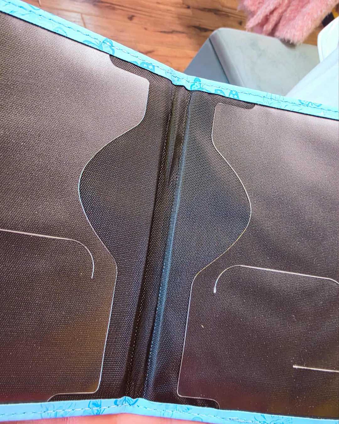 Blue Butterfly Passport Cover