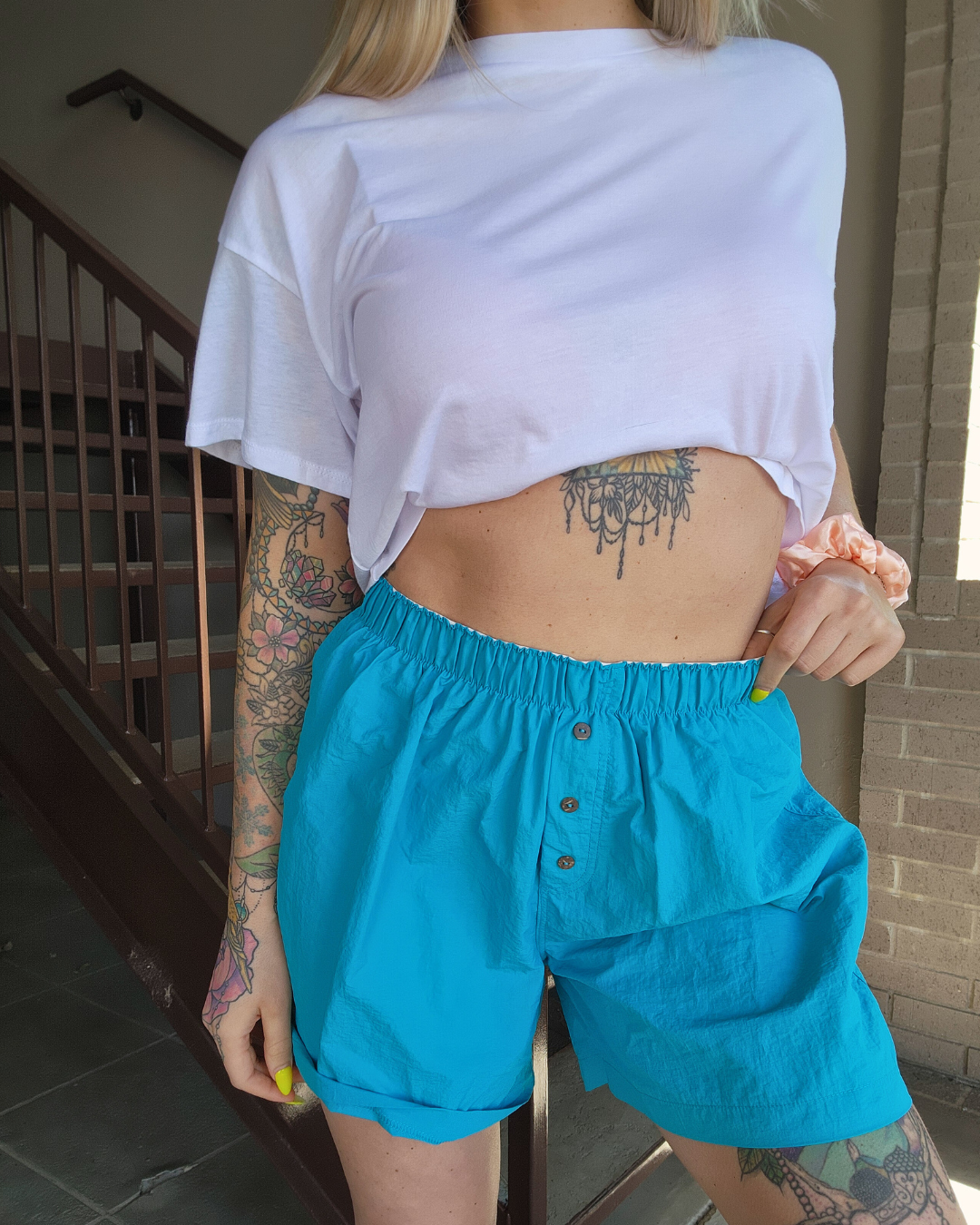 Ocean Blue Chill Zone Shorts