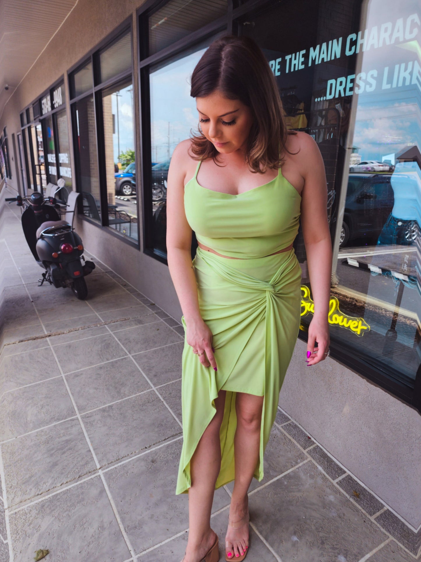 Lime Major Babe ⓈⓀⒾⓇⓉ