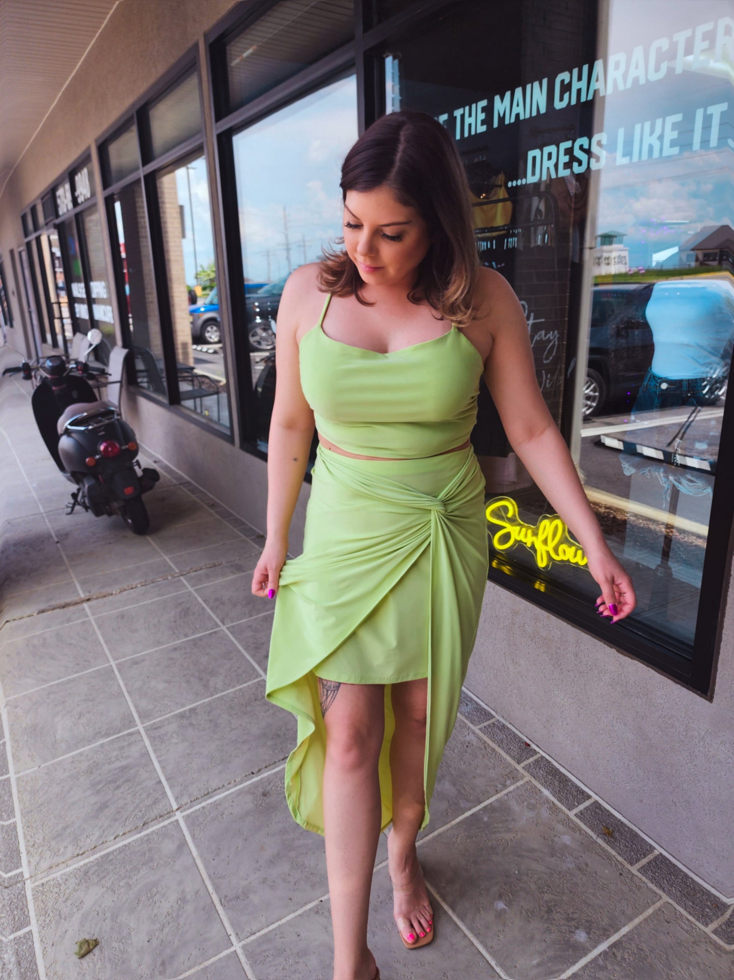 Lime Major Babe ⓈⓀⒾⓇⓉ