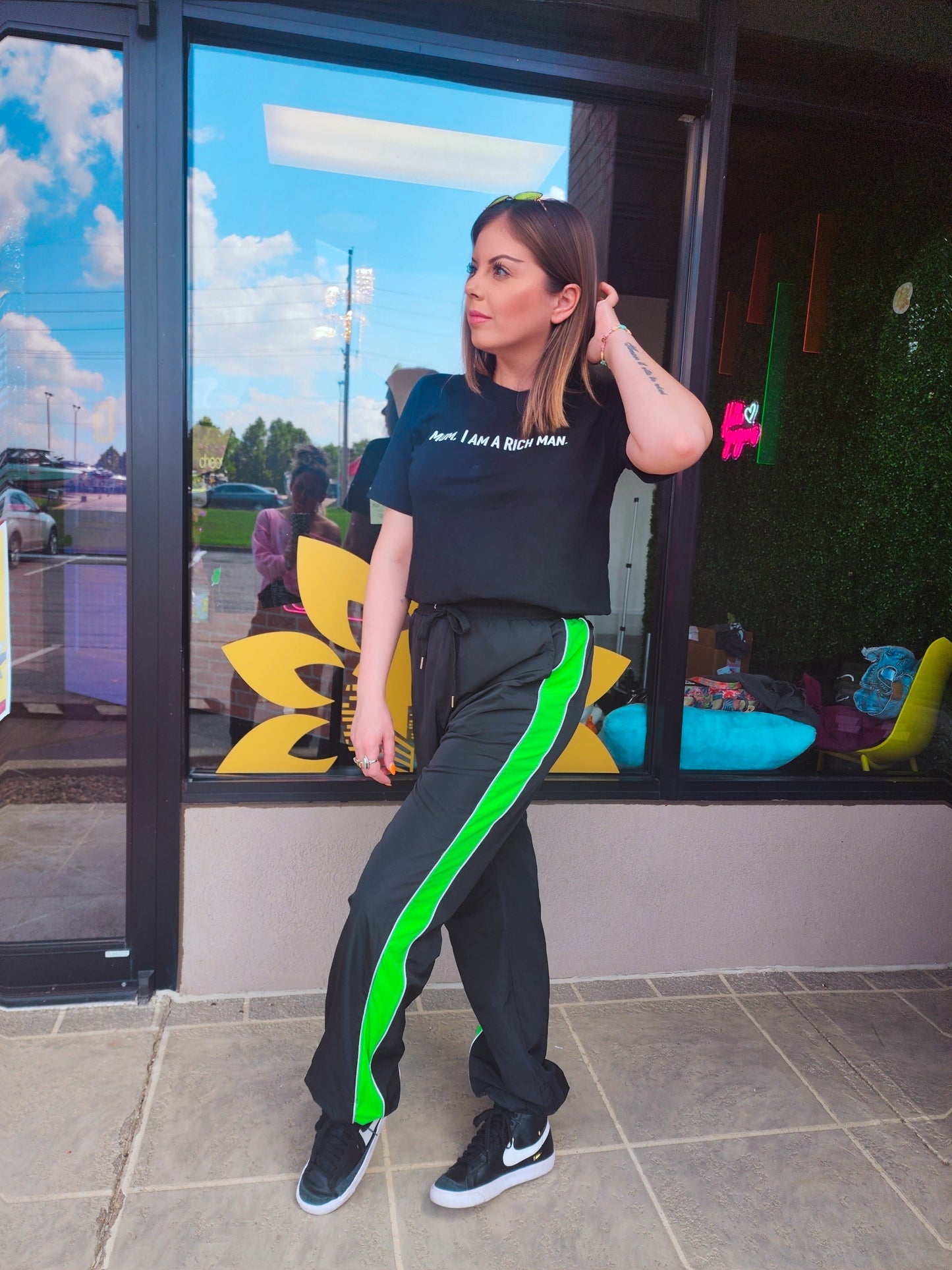 Same But Different Windbreaker Joggers