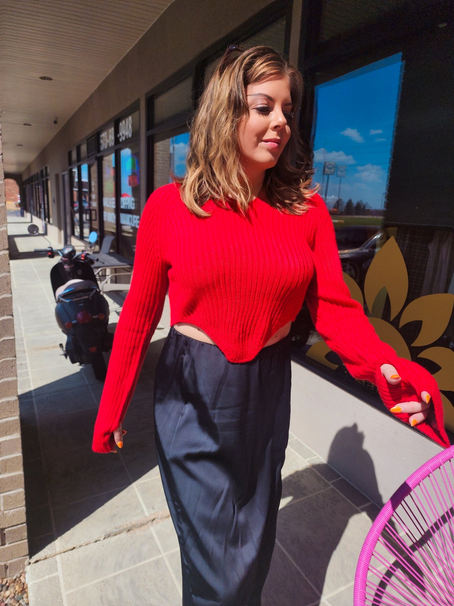 Impress Me Hooded Sweater