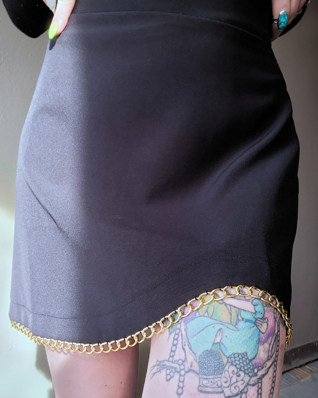 Midnight Martinis Mini Skirt