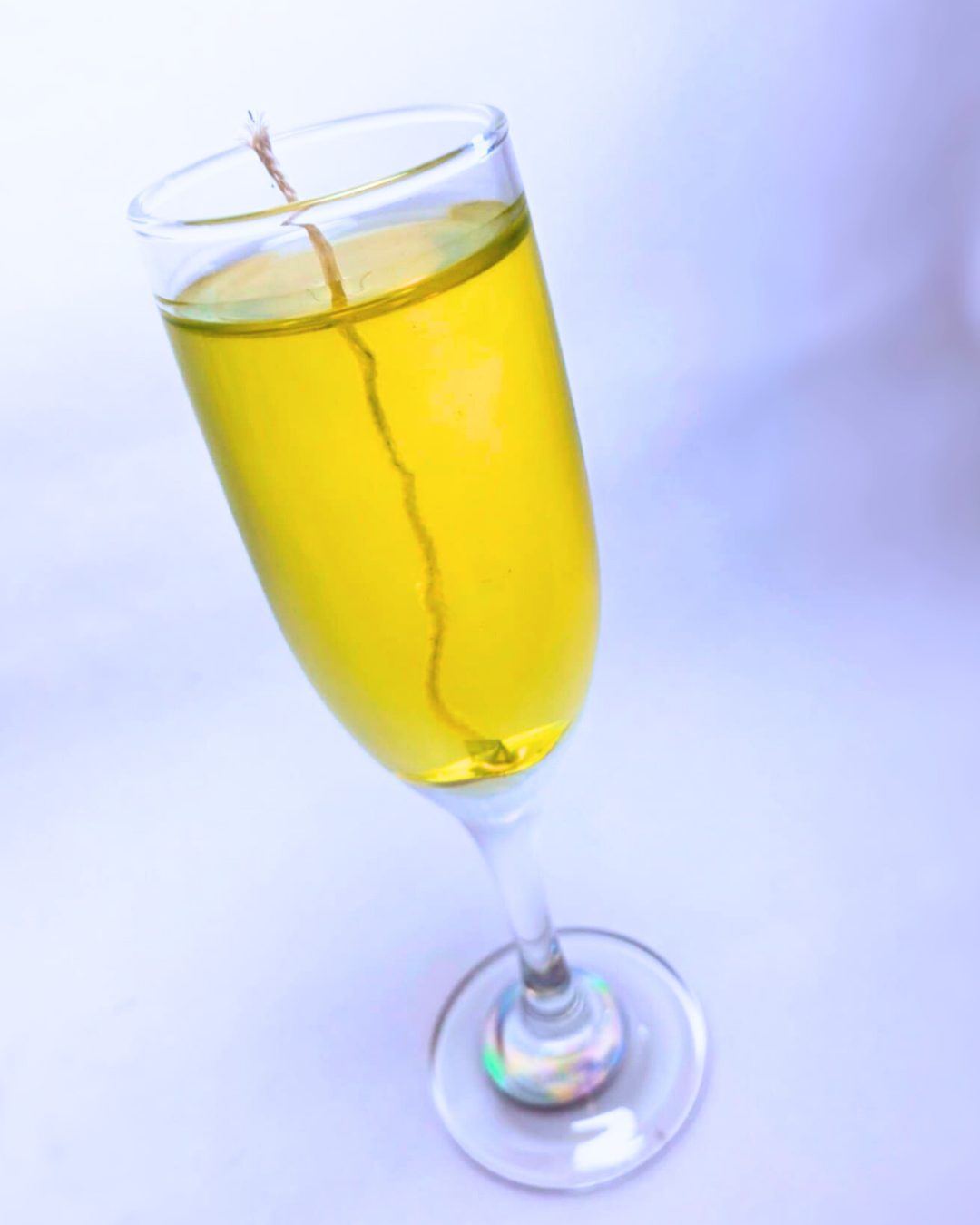 Cute Champagne Jelly Candle