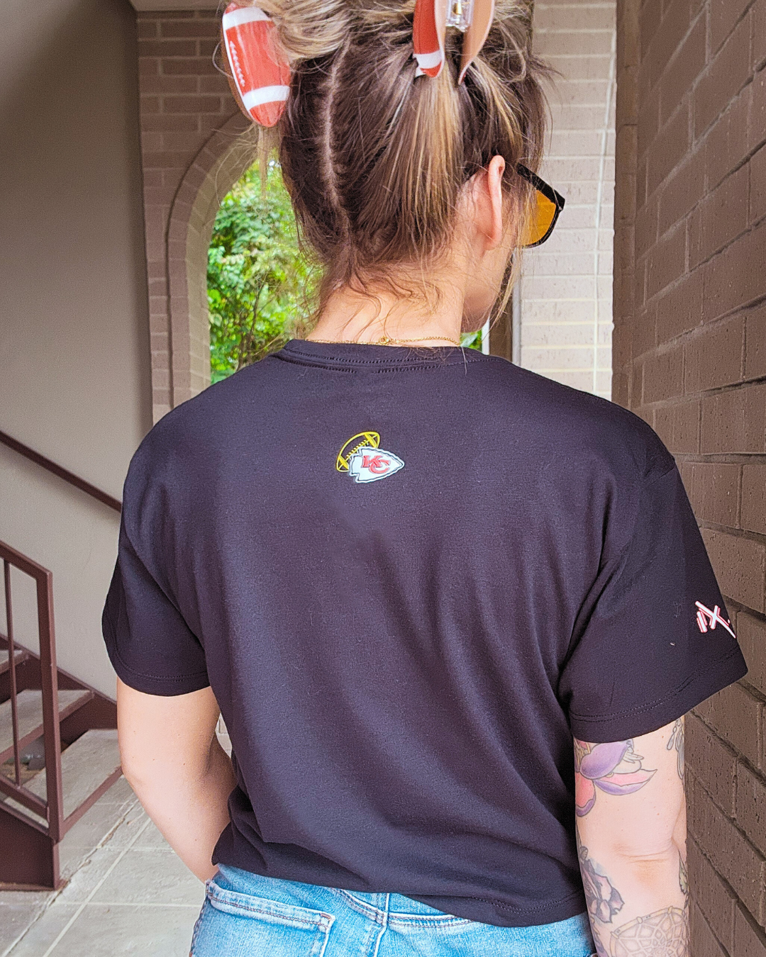 Chiefs Football Lip Drip Graphic Tee