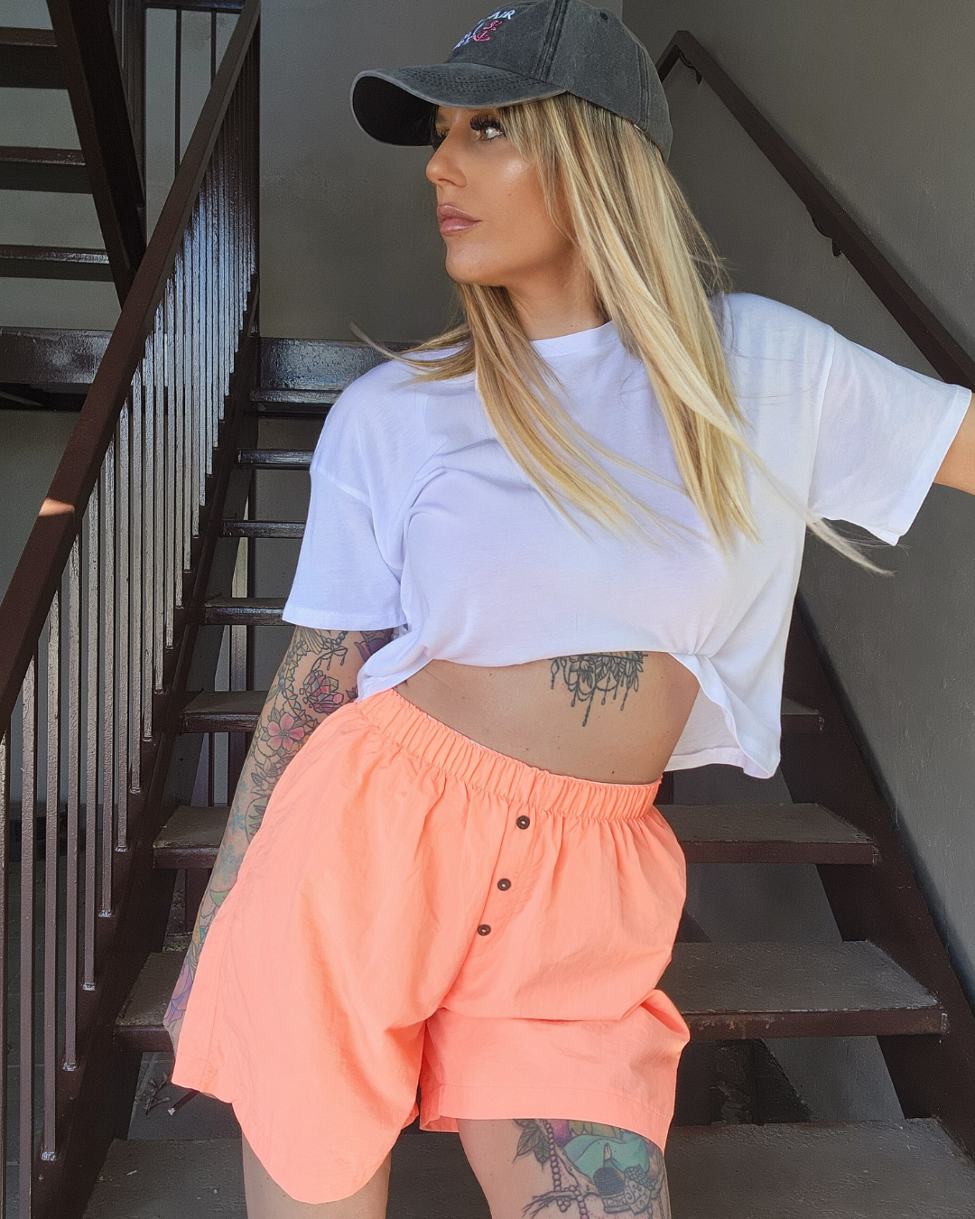 Coral Chill Zone Shorts