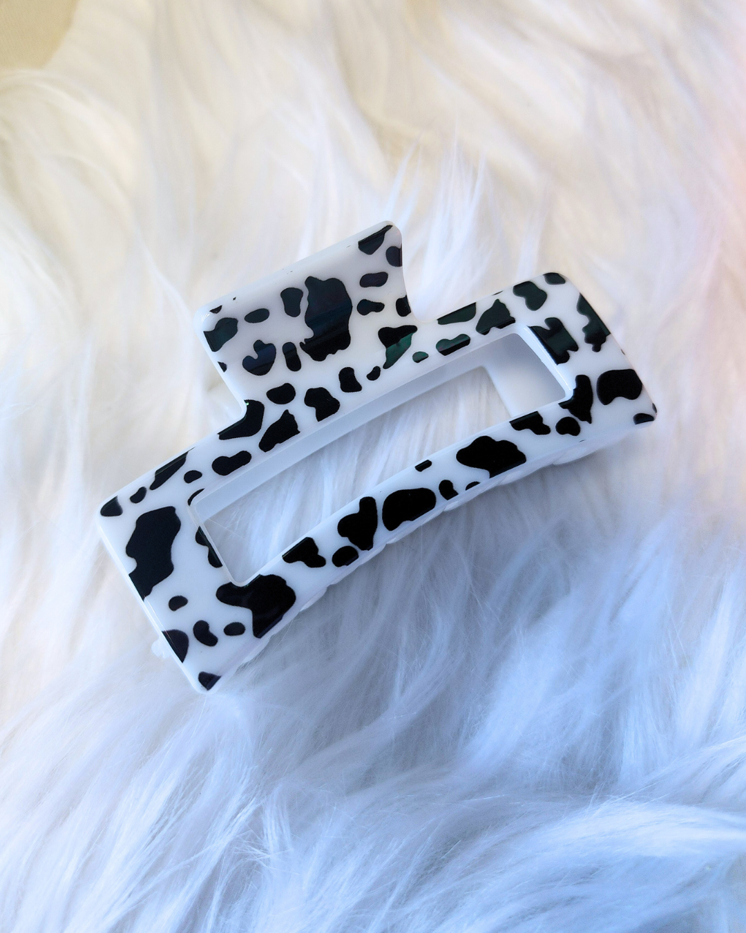 Cowprint Claw Clip