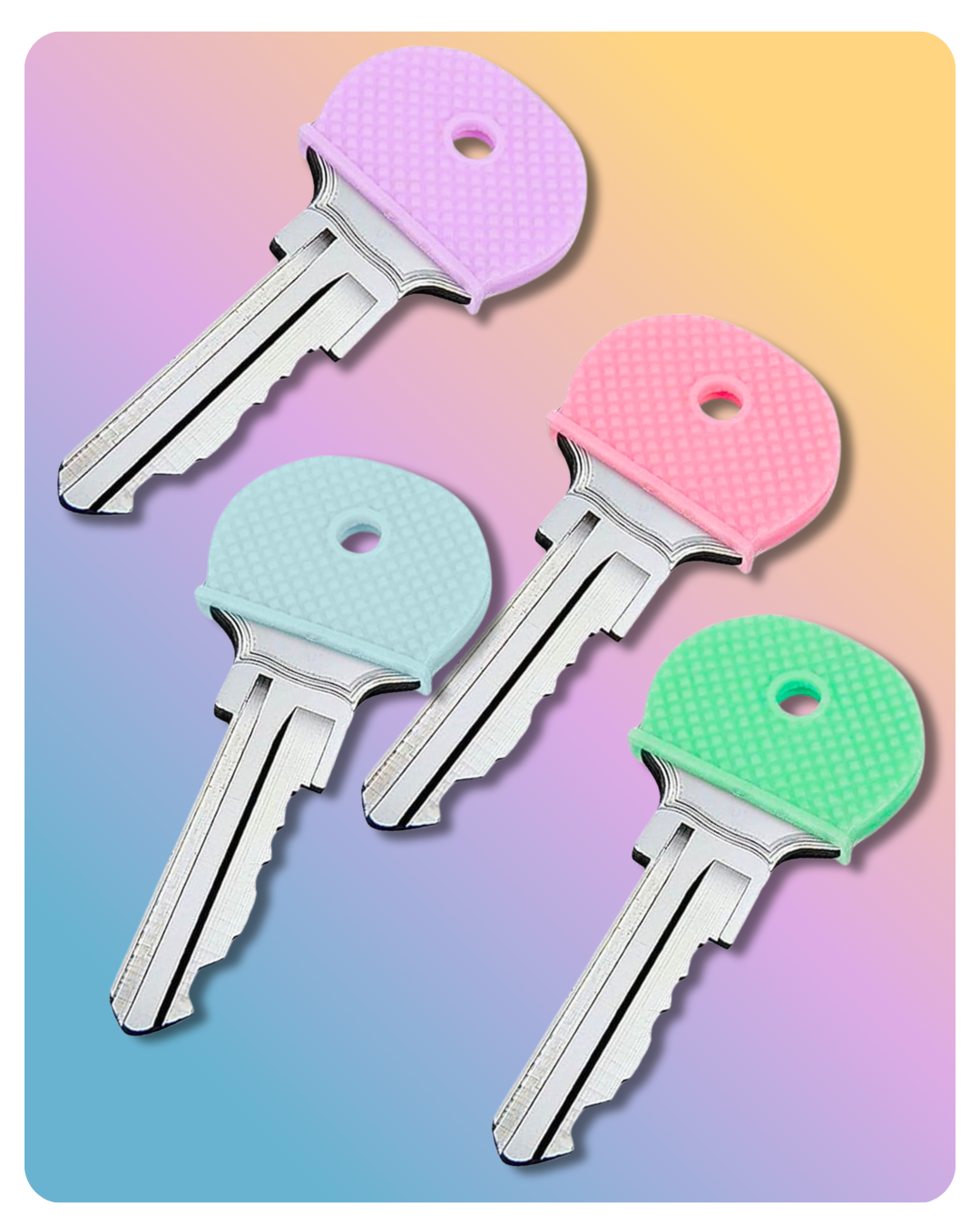 Assorted Key Covers