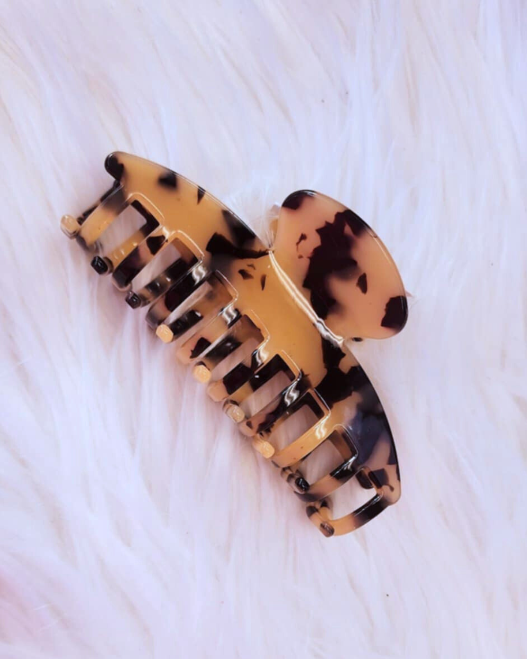 Green Butterfly Claw Clip