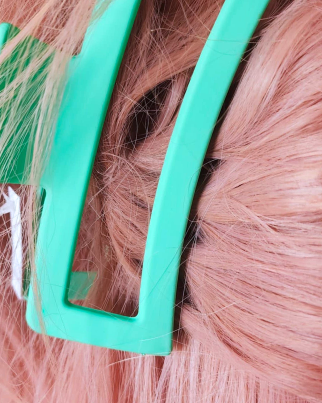 Large Mint Claw Clip