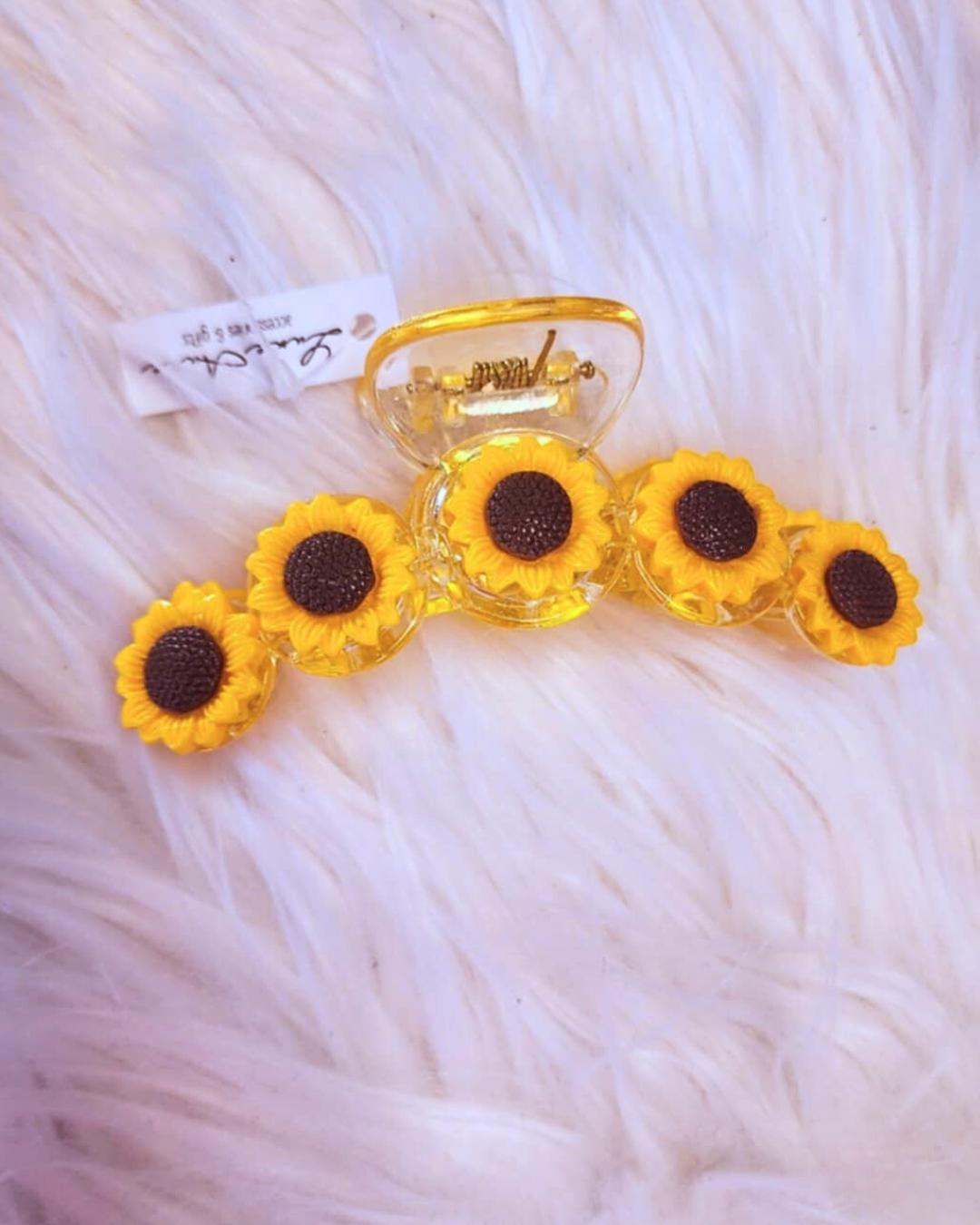 Sunflower Claw Clip