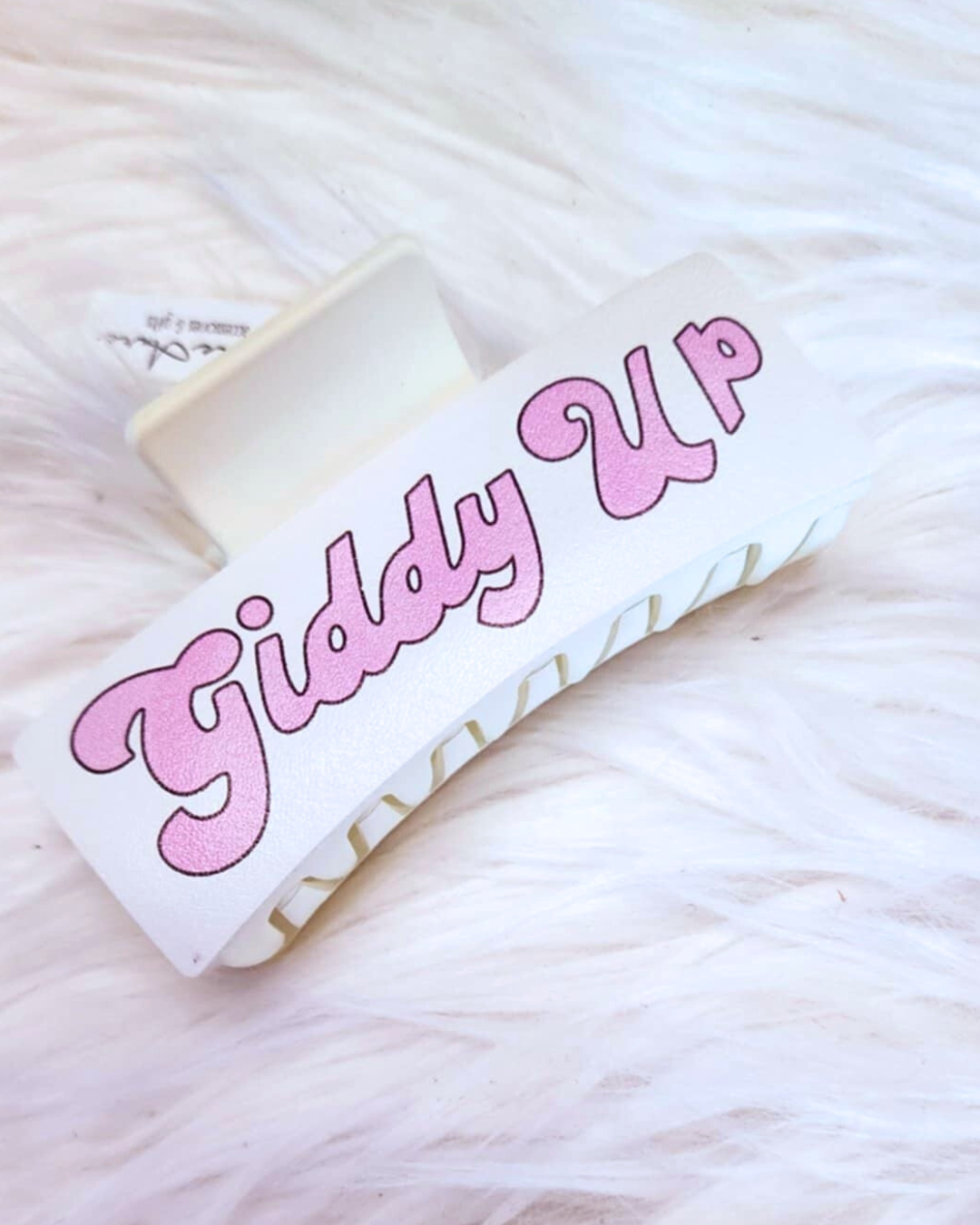 Giddy Up Claw Clip