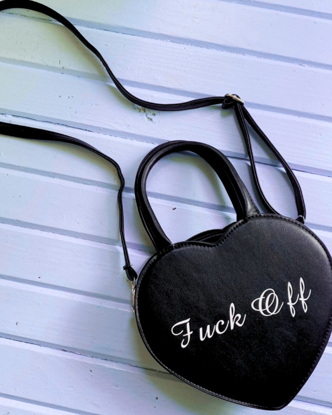 Eff Off Heart Handbag