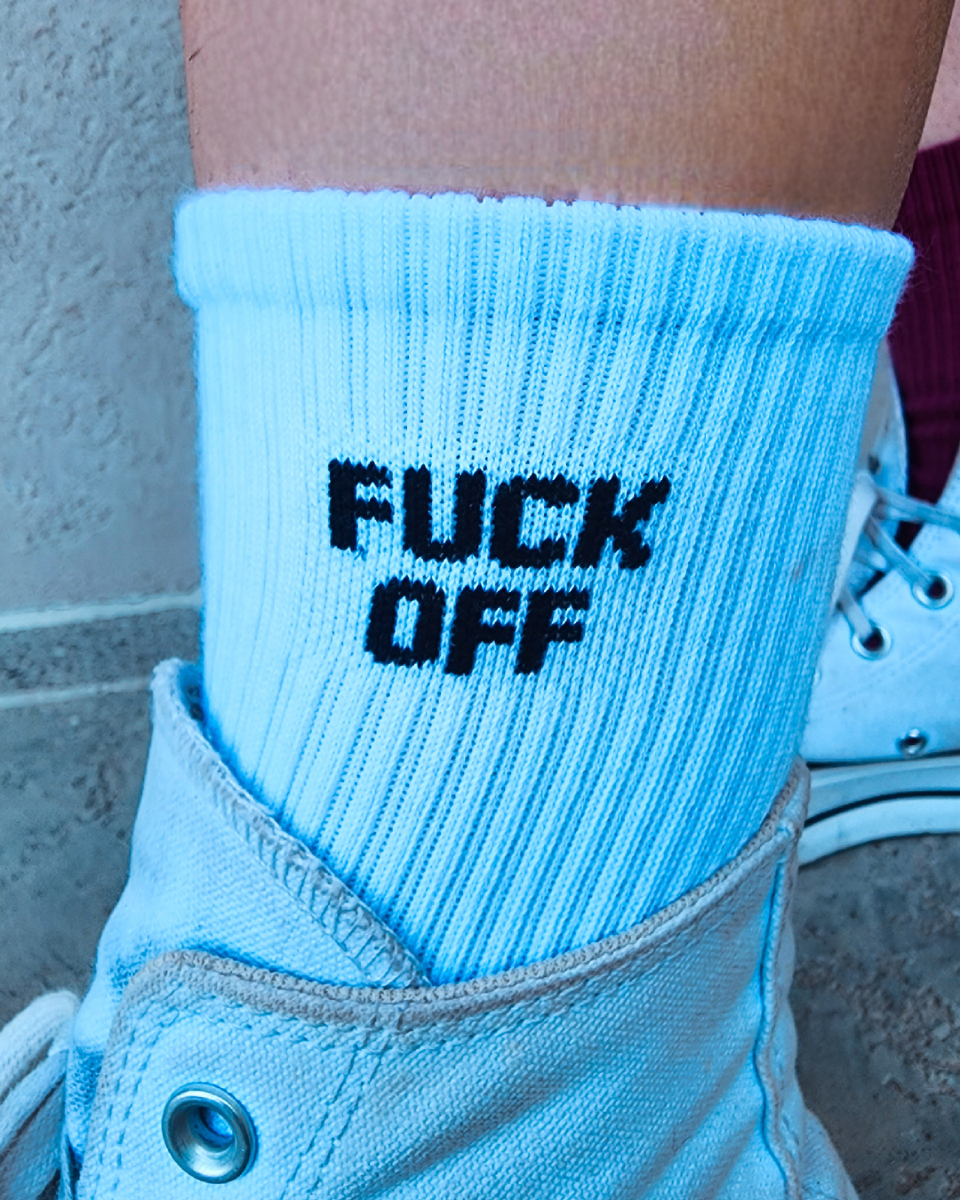 Eff Off High-top Socks