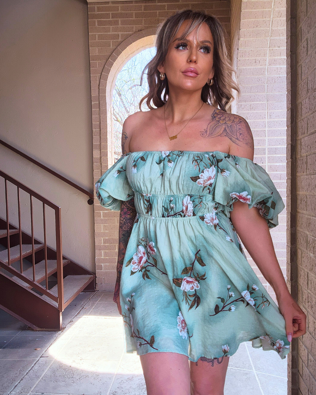 First Love Floral Dress