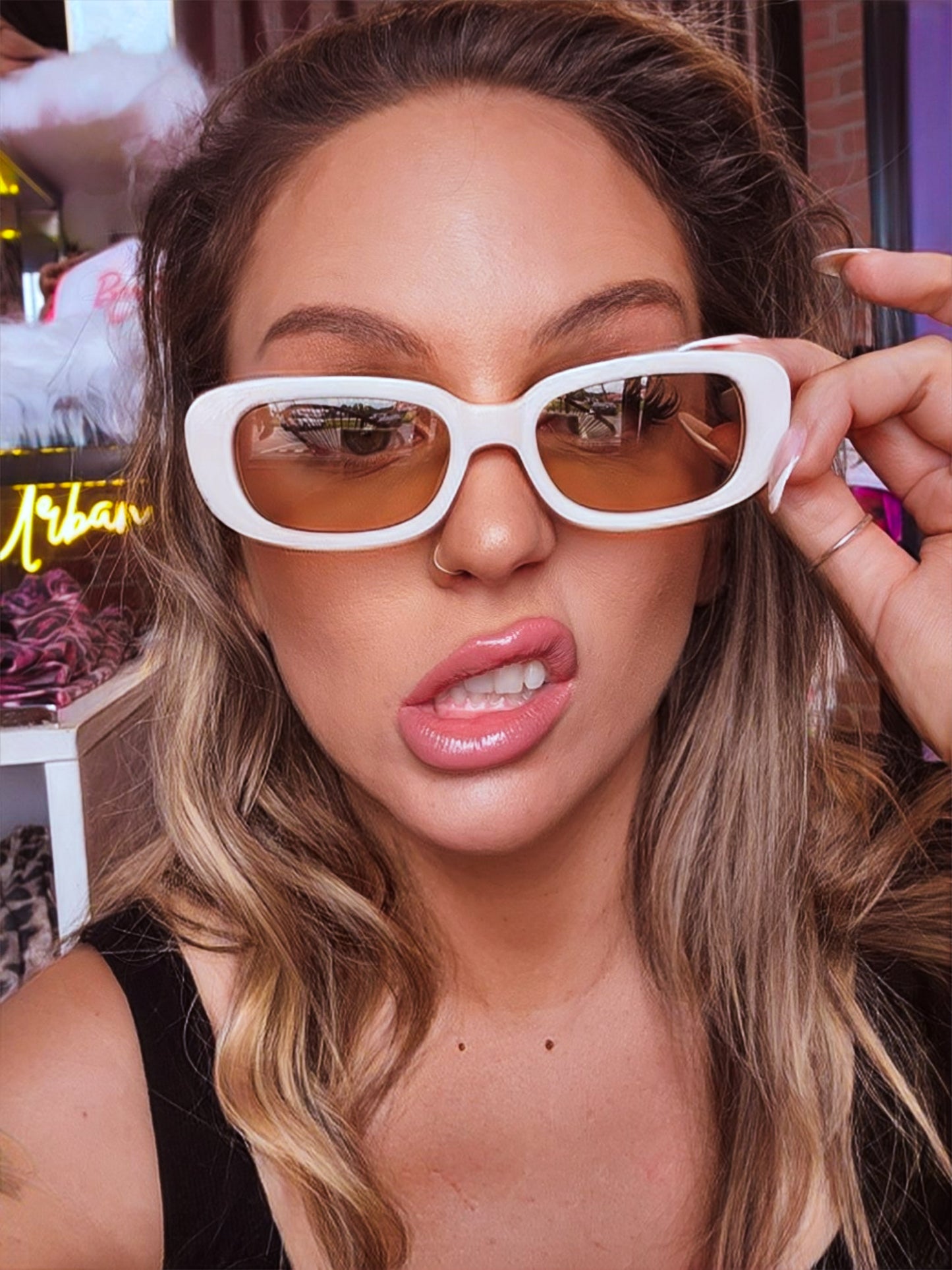 Sun Bound Cream Sunnies