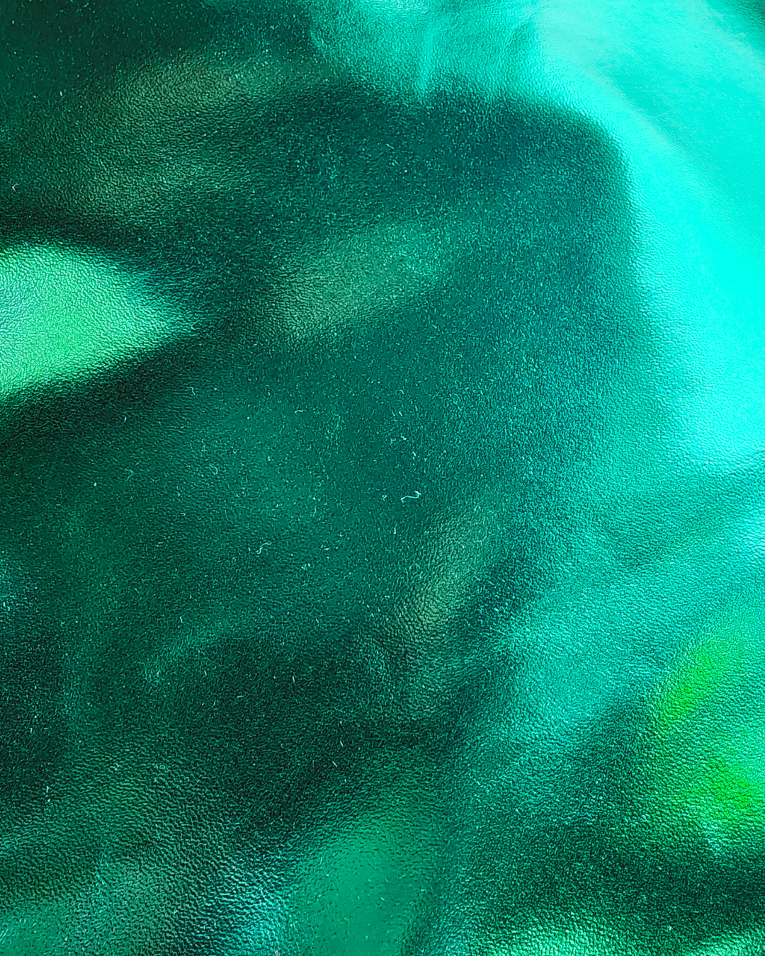 Green Metallic Tote Bag