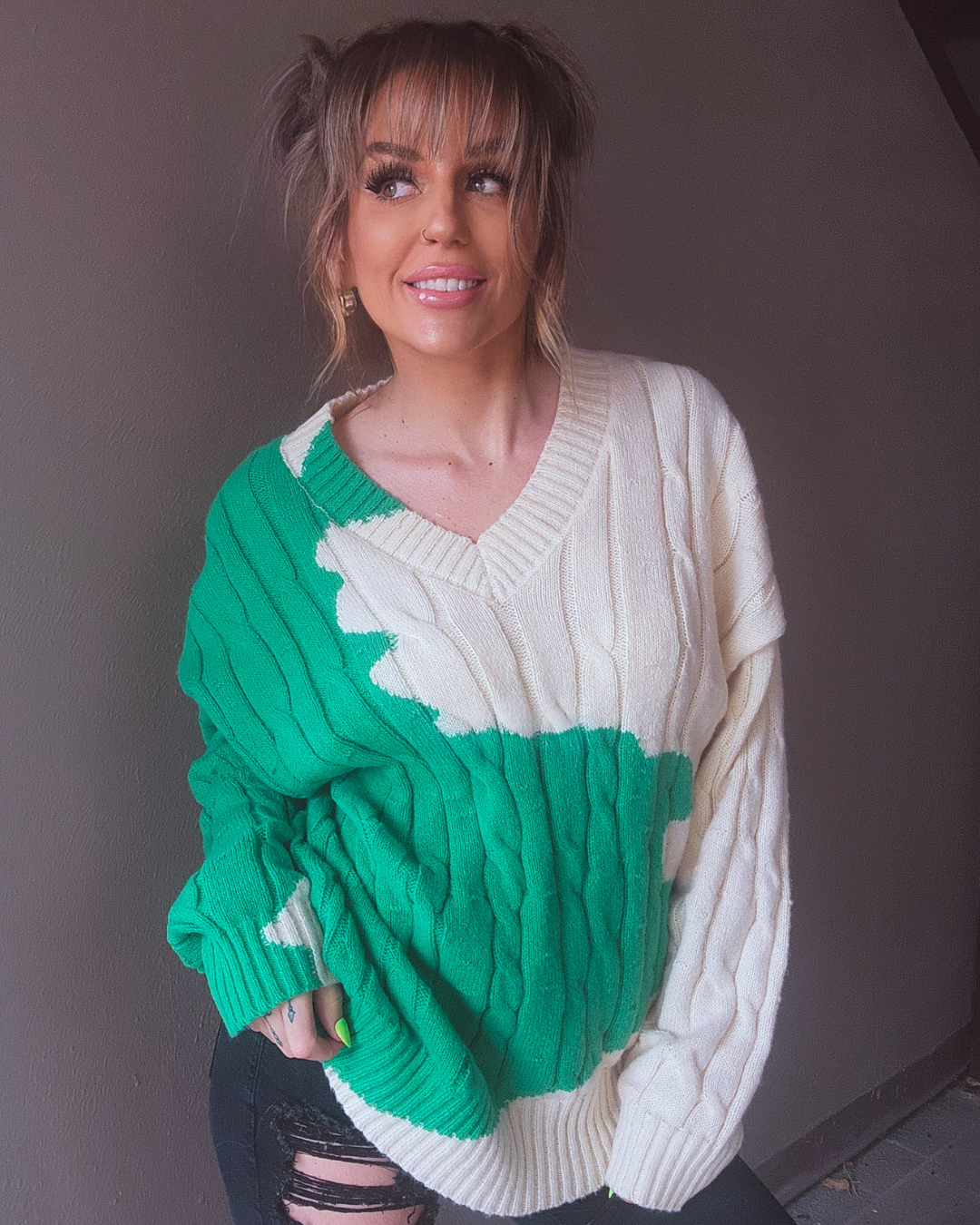 Modern Moves Oversized Sweater