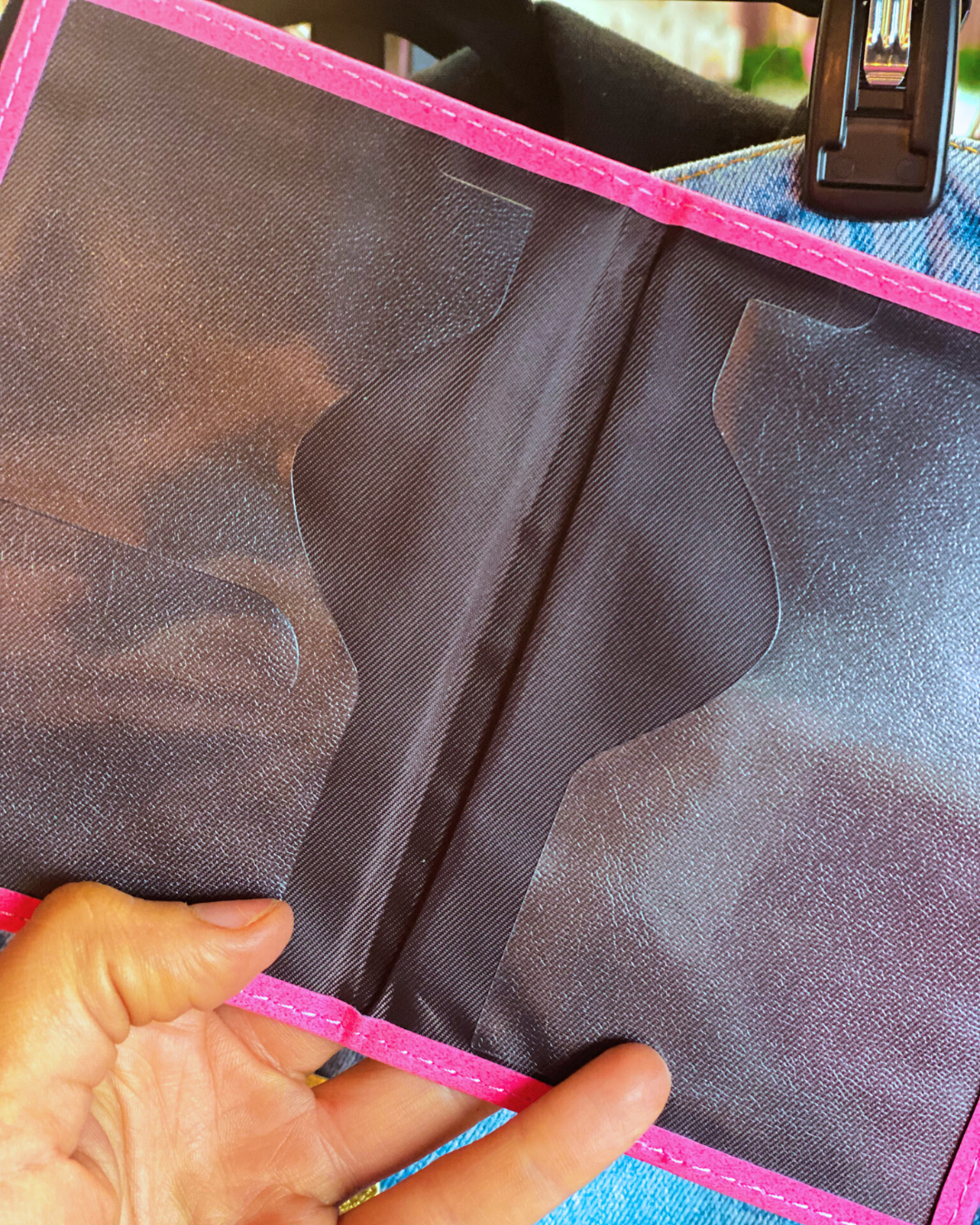 Pink Matte Passport Cover