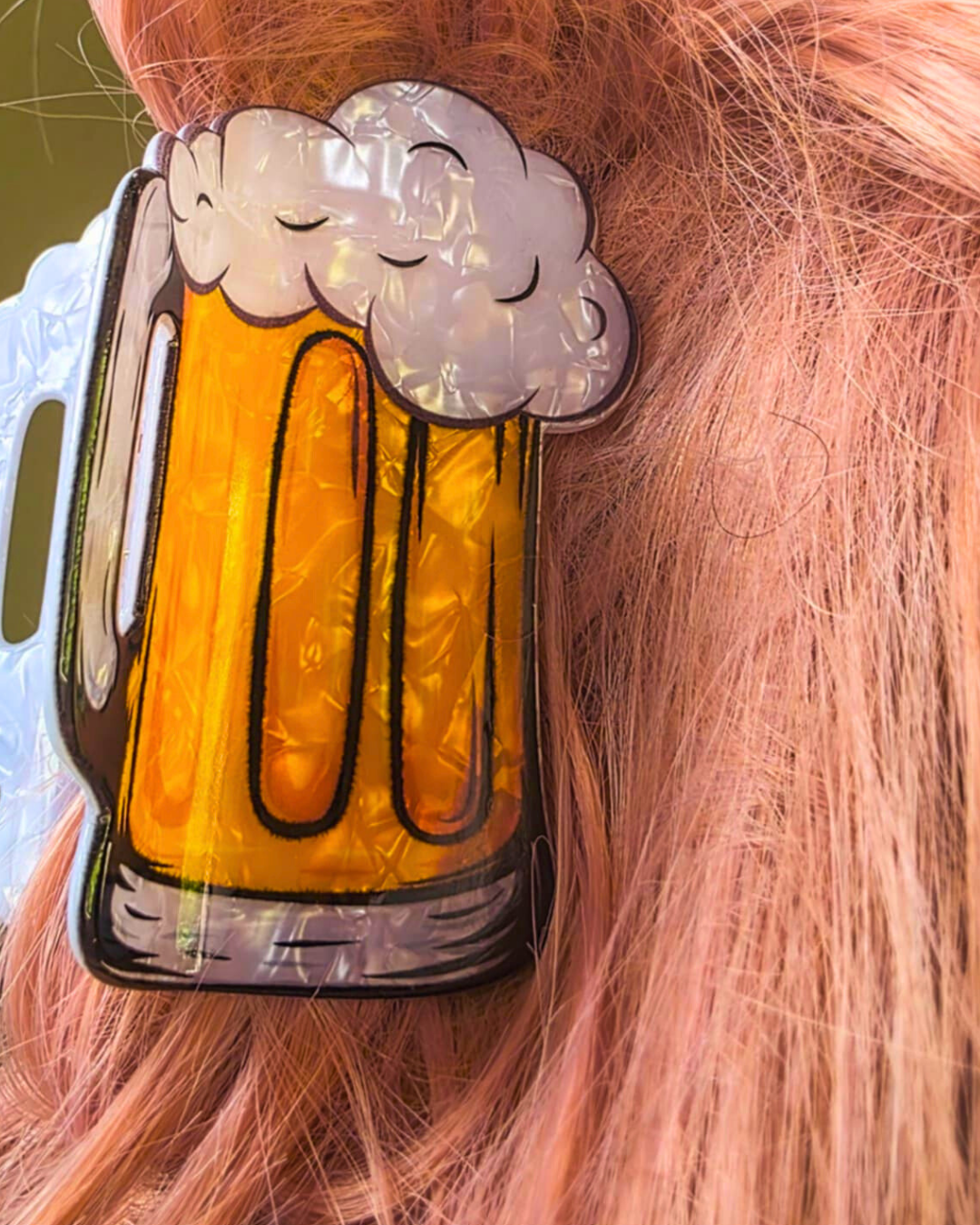 Large Beer Claw Clip