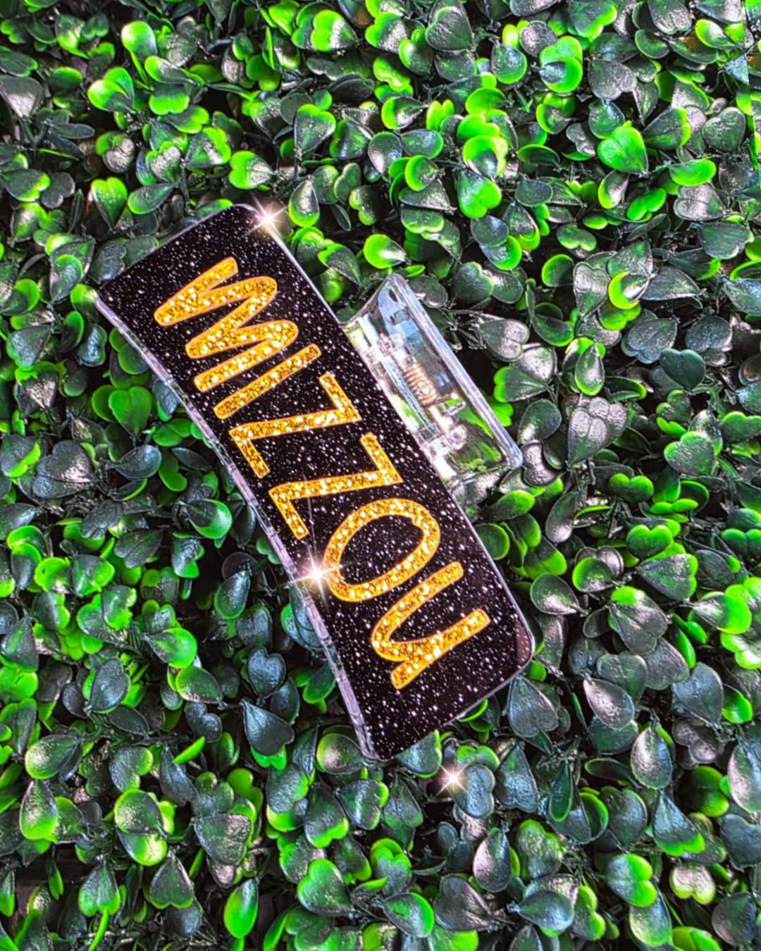 Large MIZZOU Glitter Claw Clip