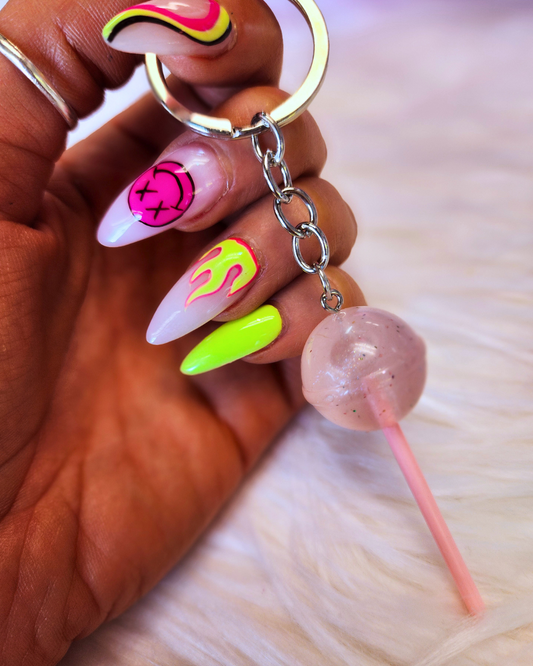 Lollipop Keychain