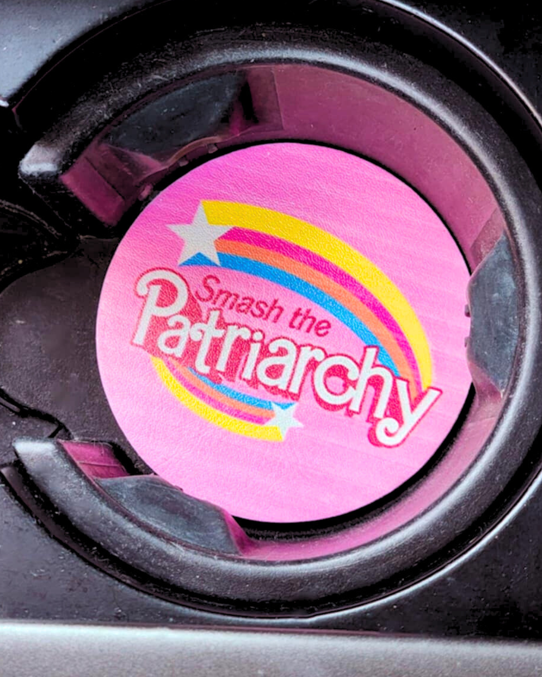 Smash The Patriarchy Car Coaster
