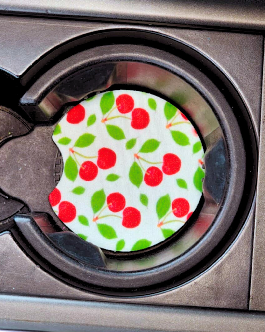 Cherries Car Coaster