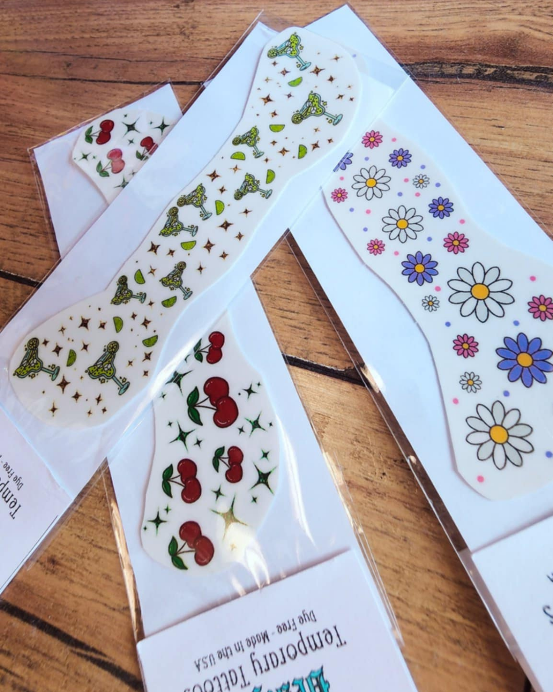 Flowers Temporary Freckle Tattoo