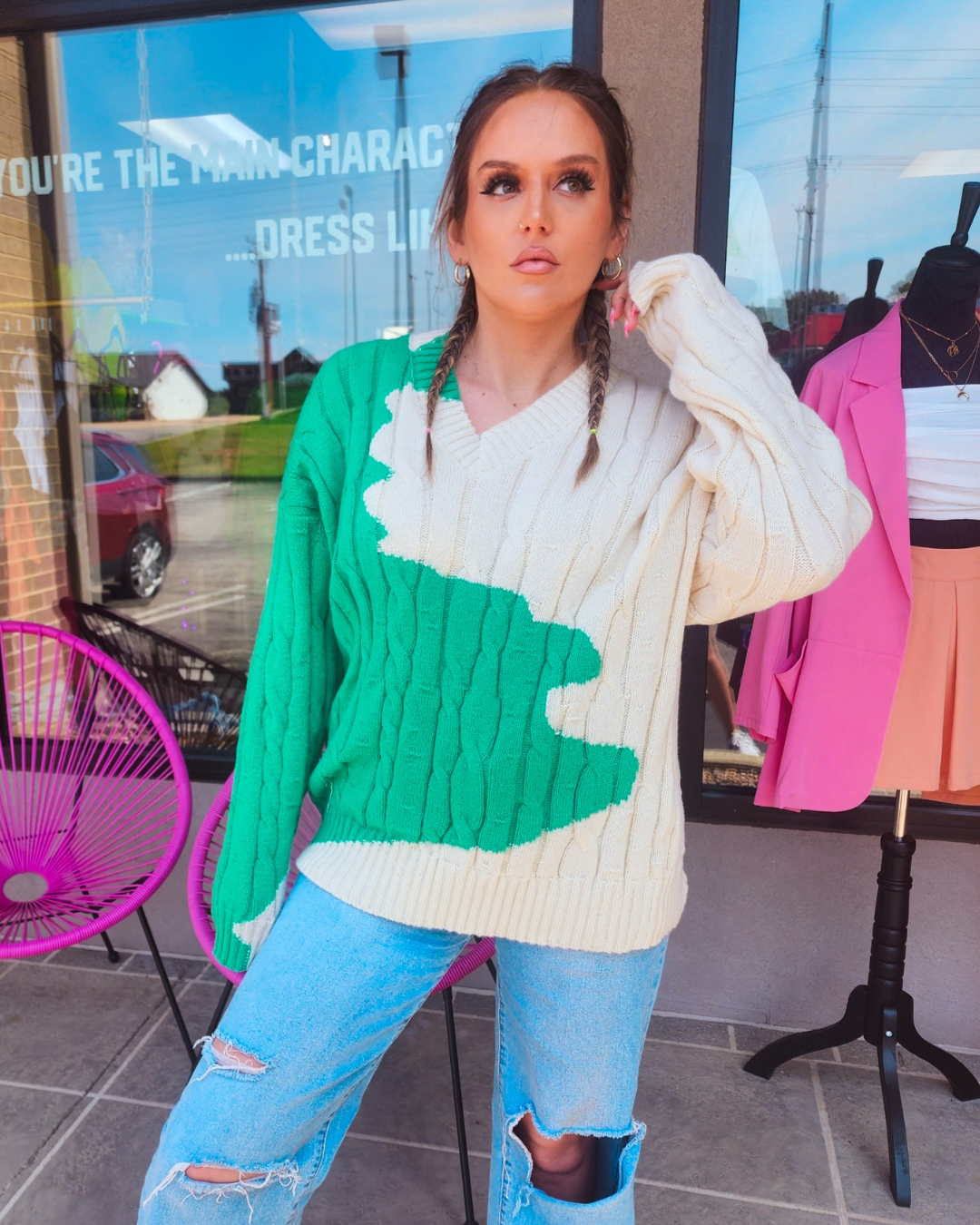 Modern Moves Oversized Sweater