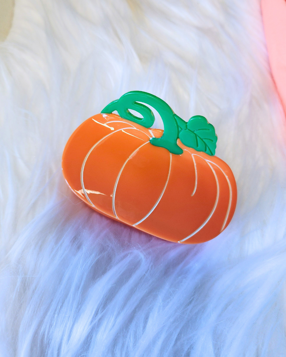 Pumpkin Claw Clip