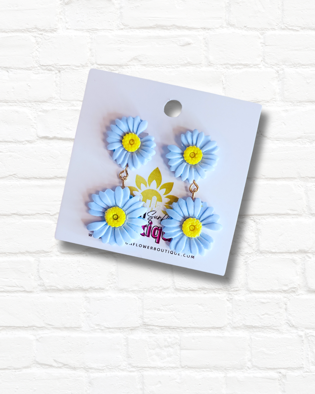 Daisy Flower Earrings
