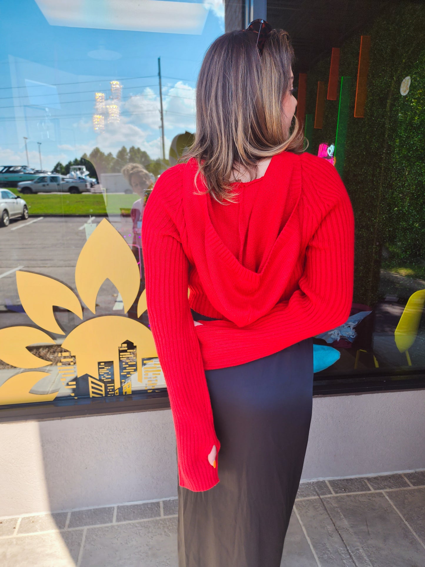 Impress Me Hooded Sweater