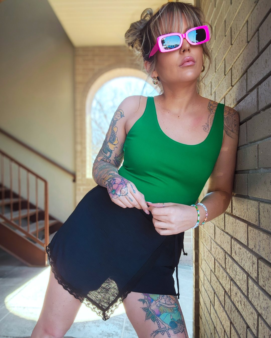 Dream Date Wrap Skort
