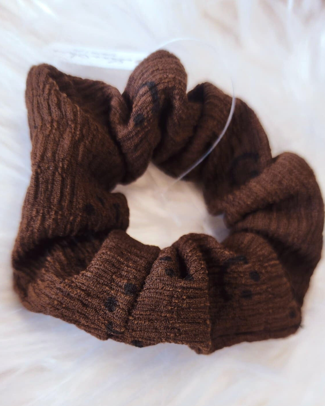 Smiley Face Hair Scrunchies