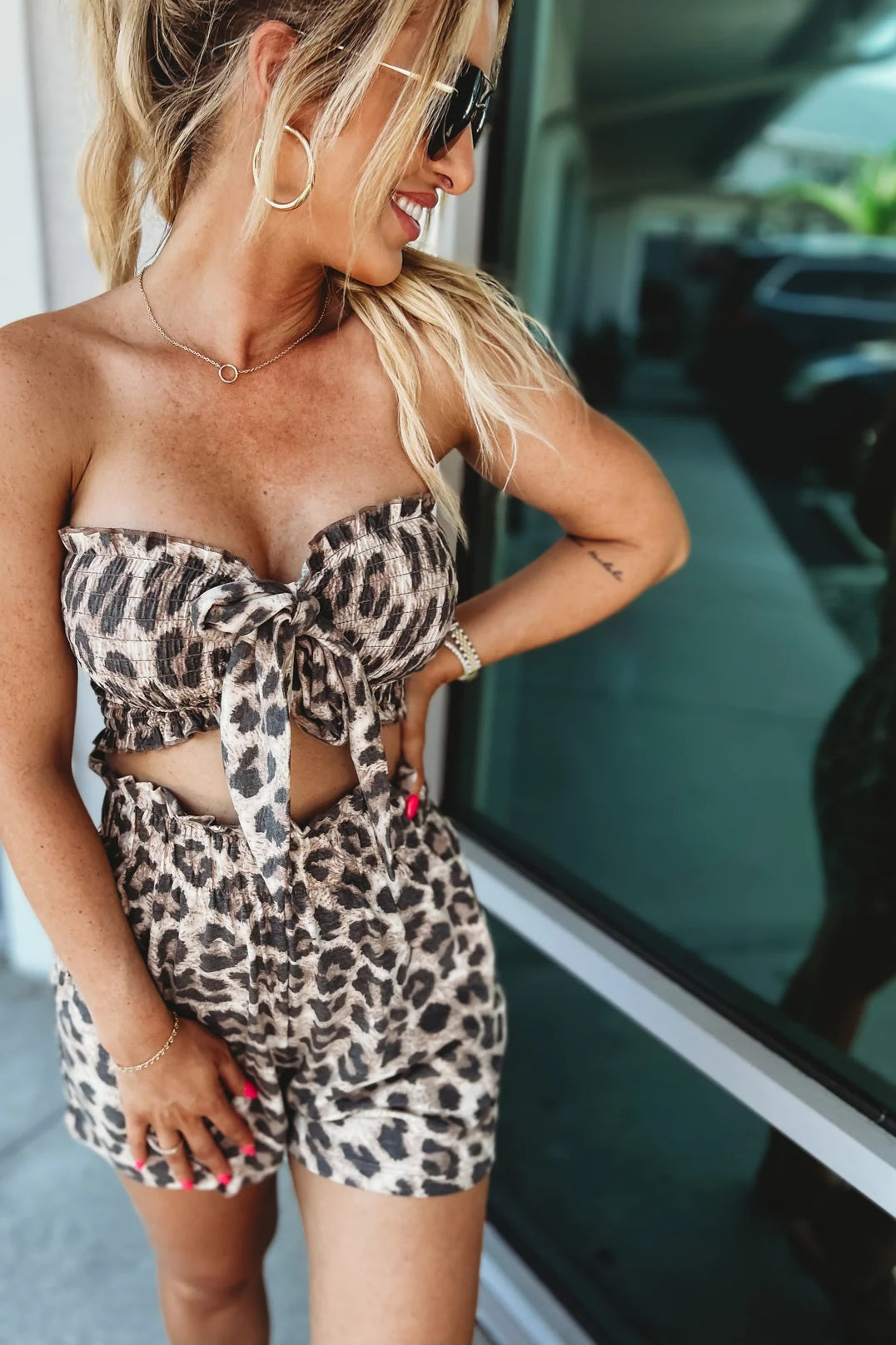 Tan You Got It All Cheetah TOP