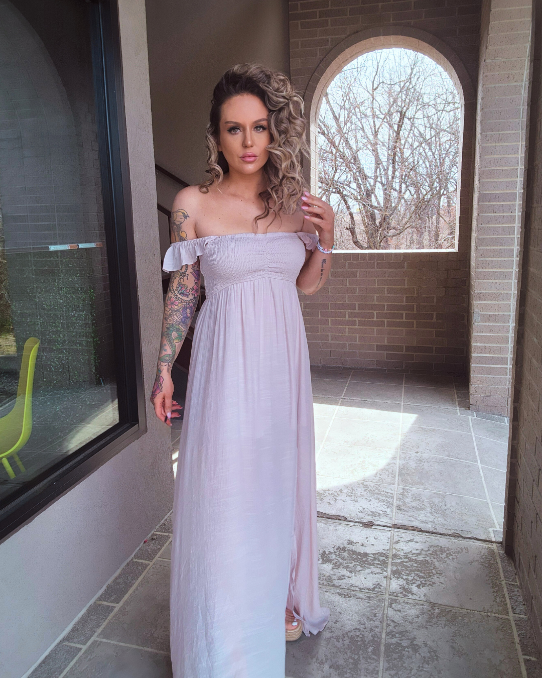 Swept Away Maxi Dress