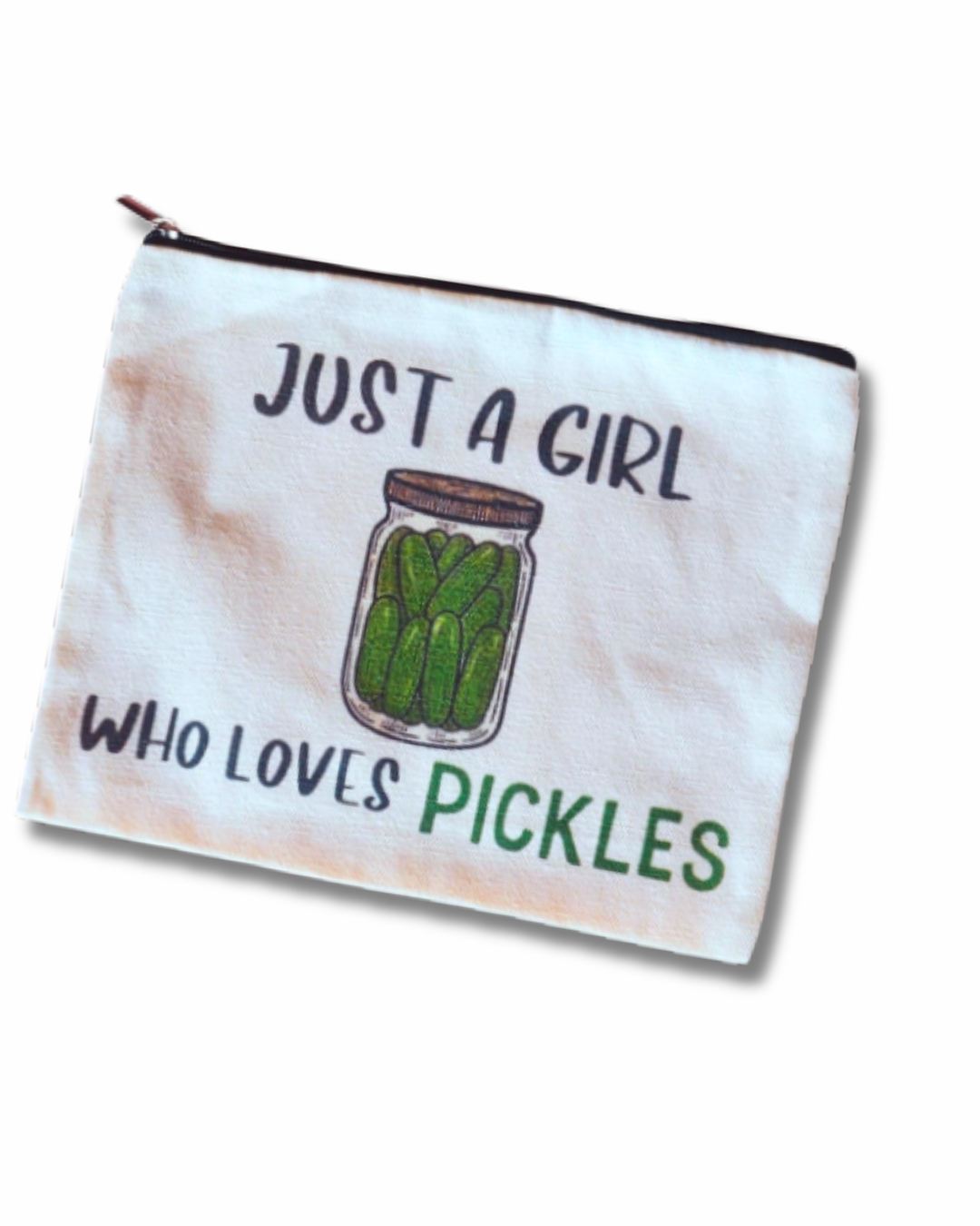 Just a Girl Who Loves Pickles Pouch