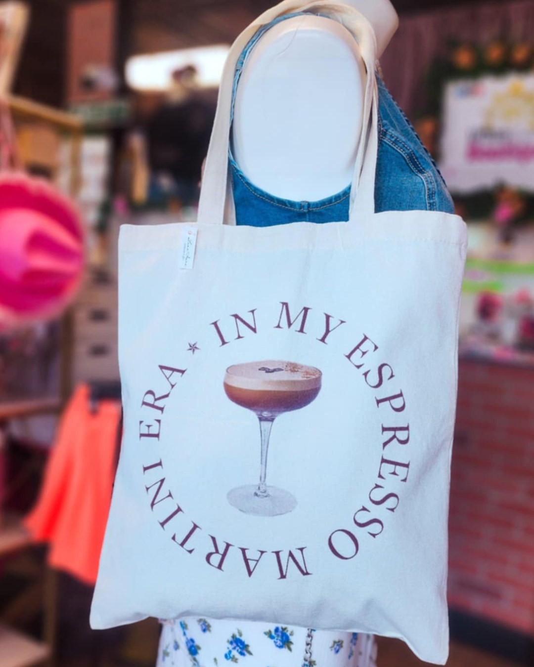 Espresso Martini Era Canvas Tote