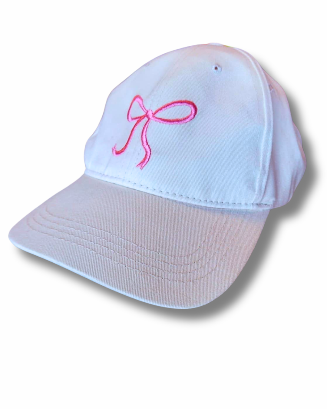 Pink Bow Baseball Cap