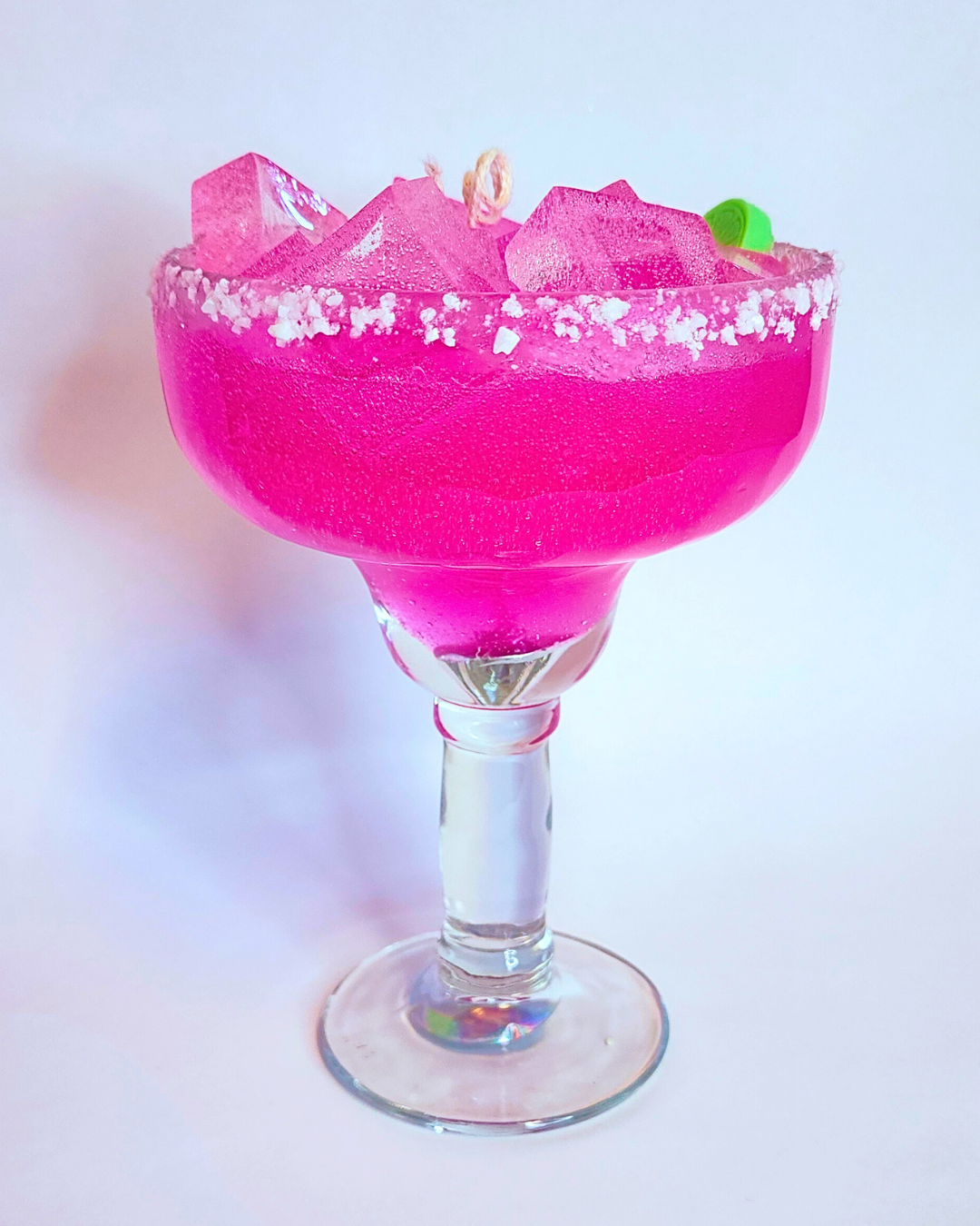 Cute Strawberry Margarita Jelly Candle